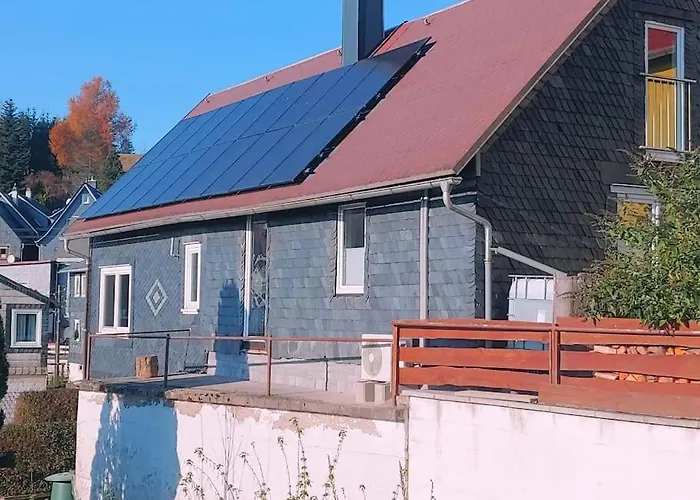 Ruhiges Ferienhaus mit viel Platz und Ladestation für E-Auto