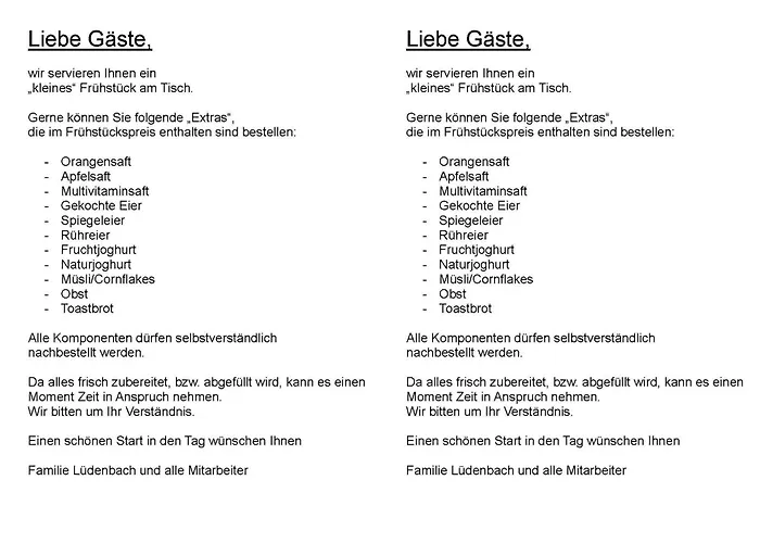 Hotel Restaurant Lüdenbach